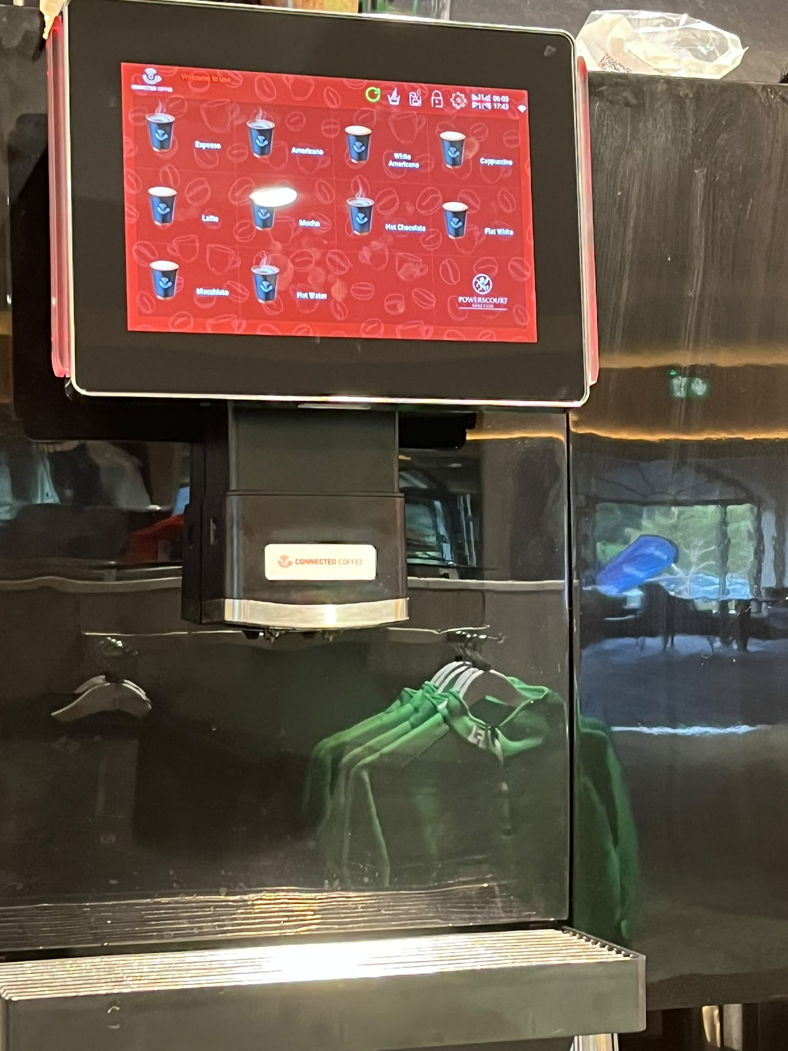 Auto Café Pro counter setup